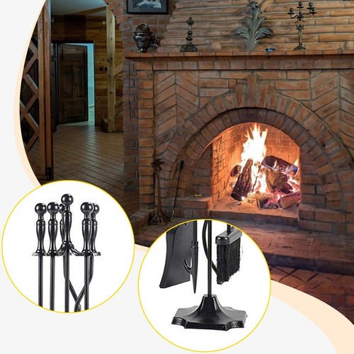 Fireplace tools set fireside - tools,