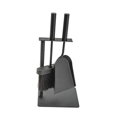 Hearth tidy set - set,, black