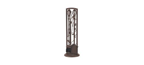 Fireplace tool set - fireplace,