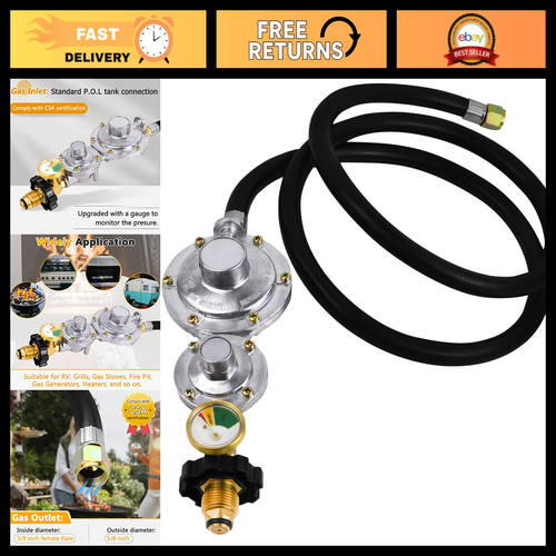 Two stage propane regulator - propane,